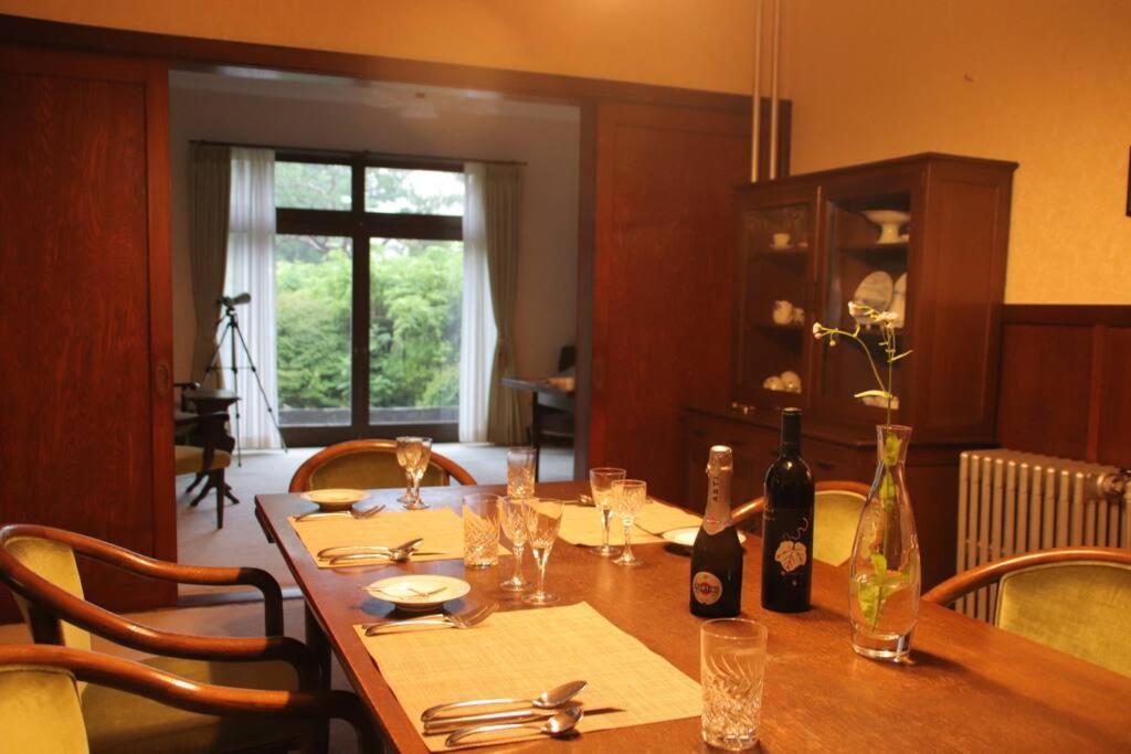 Yamaguchi House Villa,Historic Japanese Room With Onsen ฮาโกเน่ ภายนอก รูปภาพ
